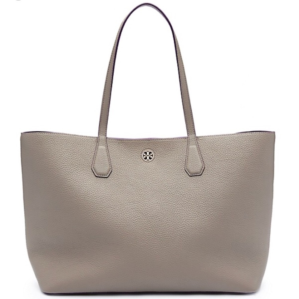 NWT Tory burch perry tote in French gray